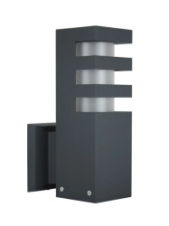 Kinkiet zewnętrzny RADO K DG, E27 max 18W, kolor antracyt 0438621