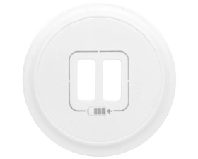 CELIANE Plakietka gniazda zasilającego 2 x USB biała 068256