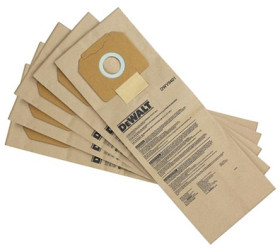 Worek do odkurzaczy, do uzytku z: Wyciągi pyłu DeWALT, Worek do odkurzacza