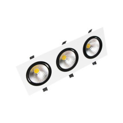 Oprawa LED downlight CARO 3x7W 1962lm 4000K Lightech