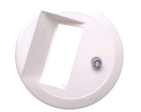 1930 Element centralny do gniazda przyłączeniowego UAE podwójnego biała 1409