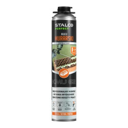 Klej murarski pistoletowy 750ml STALCO PERFECT S-64662