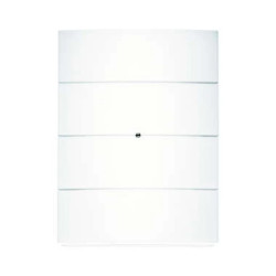 KNX Berker B.IQ Przycisk poczwórny komfort do podtynkowego portu magistralnego śnieżnobiały 75164599