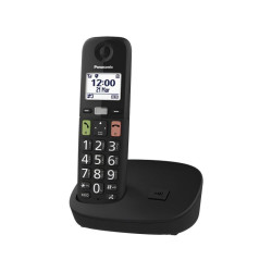 Telefon stacjonarny Panasonic KX-TGU110FXB bezprzewodowy czarny