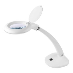 Lampa z lupą na biurko 6W Rebel warsztatowa