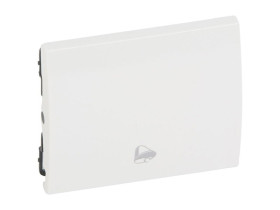 SISTENA LIFE Klawisz Arctic pojedynczy z symbolem dzwonka 777046 LEGRAND