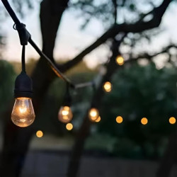 Girlanda Ogrodowa Zewnętrzna MALUS Łańcuch Świetlny 10m 10x E27 LUMILED
