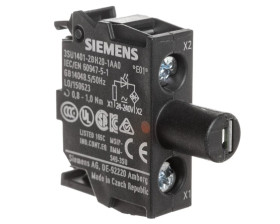 Oprawka blok LED czerwon 24-240V AC-DC montaż w obudowie przył śrubowe SIRIUS ACT 3SU1401-2BH20-1AA0