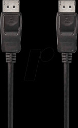 CCGB37010BK20 DisplayPort Cable 1.2, DP male &gt; DP male, 2 m, black