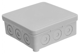 Puszka natynkowa, materiał-polietylen, kolor RAL7035, IP54, 380V, 12 wyjść K80/T