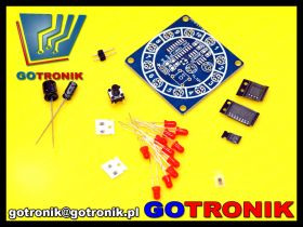 Elektroniczne koło fortuny LED - zestaw do samodzielnego montażu