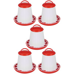 Sealey AFT025 Poultry Feeder 1.5kg - Pack of 5