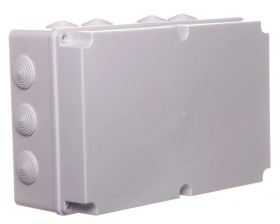 Puszka n/t hermetyczna pusta z membranami 348x228x142 IP65 szara PH-5A.3 28.53