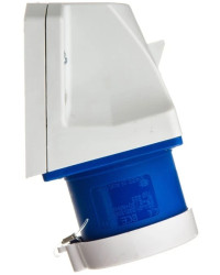 Wtyczka odbiornikowa z zatyczką 32A 3P 230V niebieska IP44 523-6t