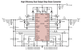 Fast 2-Phase, No R Buck Controller with Output Tracking