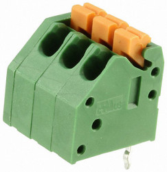 Listwa zaciskowa PCB 3 -pinowe raster 3.5mm Przewlekany Żeński TE Connectivity