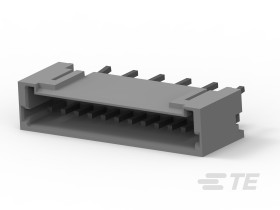 Listwa stykowa PCB 12-pinowe AMP CT raster: 1.5 mm Pionowy 1-rzędowe TE Connectivity Płyta50 V W osłonie