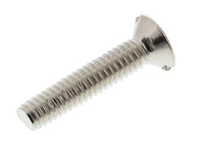 Śruba maszynowa M2.5 łeb z łbem stożkowym Mosiądz długość 12.0mm skok 0.45mm