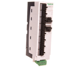 Moduł komunikacyjny rozdzielacza Modbus 10xRJ45 LU9GC3