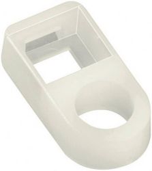 Gniazdo montażowe do opasek kablowych HellermannTyton FH18-N66-NA-D1 151-61119 1 szt.