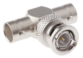 Adapter RF BNC BNC Rodzaj A Męski - żeński 75Ω