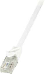 kabel LAN LogiLink CP2061U, 1 szt., RJ45, CAT 6, U/UTP, 3.00 m, biały