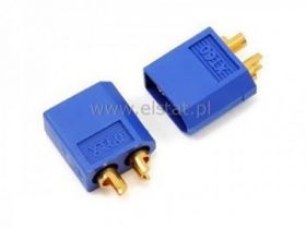 Wtyk i gniazdo XT60 - niebieskie ( blue)