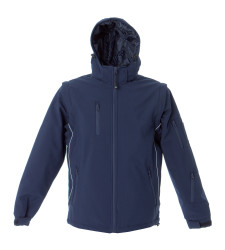 Kurtka typu softshell, 991340, rodzaj Męski, M, Granatowy