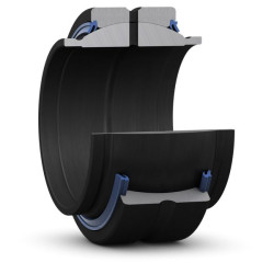 Łożysko ślizgowe, D: 25mm, obciążenie promieniowe 240kN, SKF