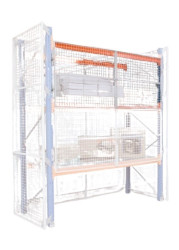 System półek, kolor Galwanizowany, materiał: Blacha stalowa, Manorga