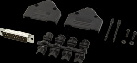 MHDTPPK25-DB25P-K D-Sub male, 25-pin