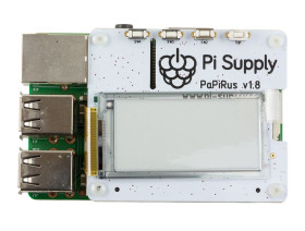 PaPiRus ePaper / eInk Screen HAT for Raspberry Pi - Medium [Discontinued]