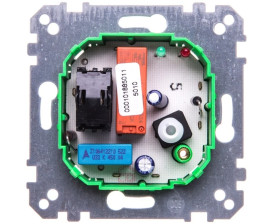 Merten Regulator temperatury ogrzewania podłogowego z łącznikiem 230V 10A 10-50st.C IP20 MTN537100