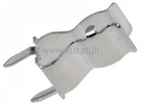 Oprawka bezpicznika 5x20 do druku 2 nogi - gniazdo