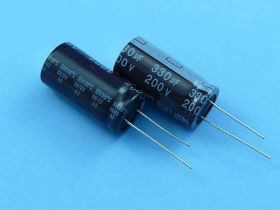 330uF/200V 18x36 105° TEA ELKO