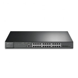 Switch 19 RACK 24x port RJ45 PoE+ (Gigabit Ethernet) 4x port SFP+ (10Gb/s) przełącznik zarządzalny L2+ TP-Link TL-SG3428XMP