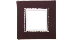 Dante Ramka Pojedyncza Skóra Choco 4522581