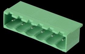 CTB9309/6 Pin header - 6-pin, pitch 5.08 mm, 0°