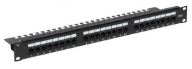 Patch panel RACK 19cali 24xRJ45 PP-24/RJ/6C