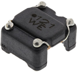 Cewka indukcyjna drutowa SMD 120 μH ±40% SRF: 100kHz Idc 2.5A, rdzeń ferrytowy