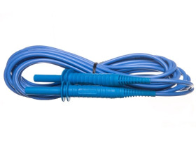 Przewód pomiarowy 5m niebieski 5kV /wtyki bananowe/ WAPRZ005BUBB5K