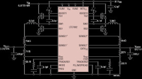 40V Low I, 3MHz Dual, 2-Phase Synchronous Step-Down Controller with Spread Spectrum