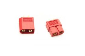 Złącza wysoko-prądowe XT60 (wtyk + gniazdo) czerwone