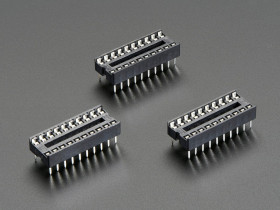 IC Socket - for 20-pin 0.3" Chips - Pack of 3