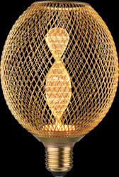 29088 LED bulb Metallic Glow Helix E27, 3.5 W, 130 lm, 1800 K