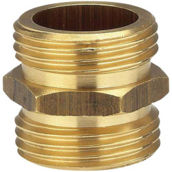 GARDENA 07261-20 Brass Nipple 33.25mm Threaded Nipple for Pumps