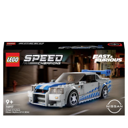 LEGO® SPEED CHAMPIONS 76917 2 Szybcy, 2 Wściekli – Nissan Skyline GT-R (R34) 1 szt.