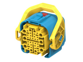 Złącze samochodowe 36-pinowe TE Connectivity 7-rzędowe 25A DEUTSCH NTSEAL Montaż na kablu D 36POSHYBRIDSOC HSG