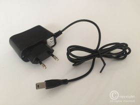 ŁADOWARKA SIECIOWA 5V 0,5A WTYK MINI USB GS-205A (LAD05005-GS205A)