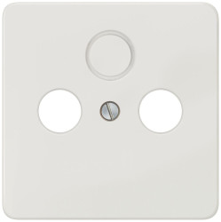 Płytka czołowa, Antena TV, Biały